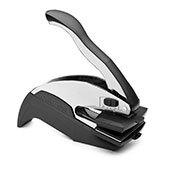 Pince à gaufrer chromée - 25 x 51 mm